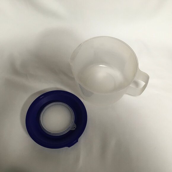 Tupperware Mix N Stor Batter Mixing Measuring Pitcher 8 Cup 2 L Cover Splash - Picture 5 of 5